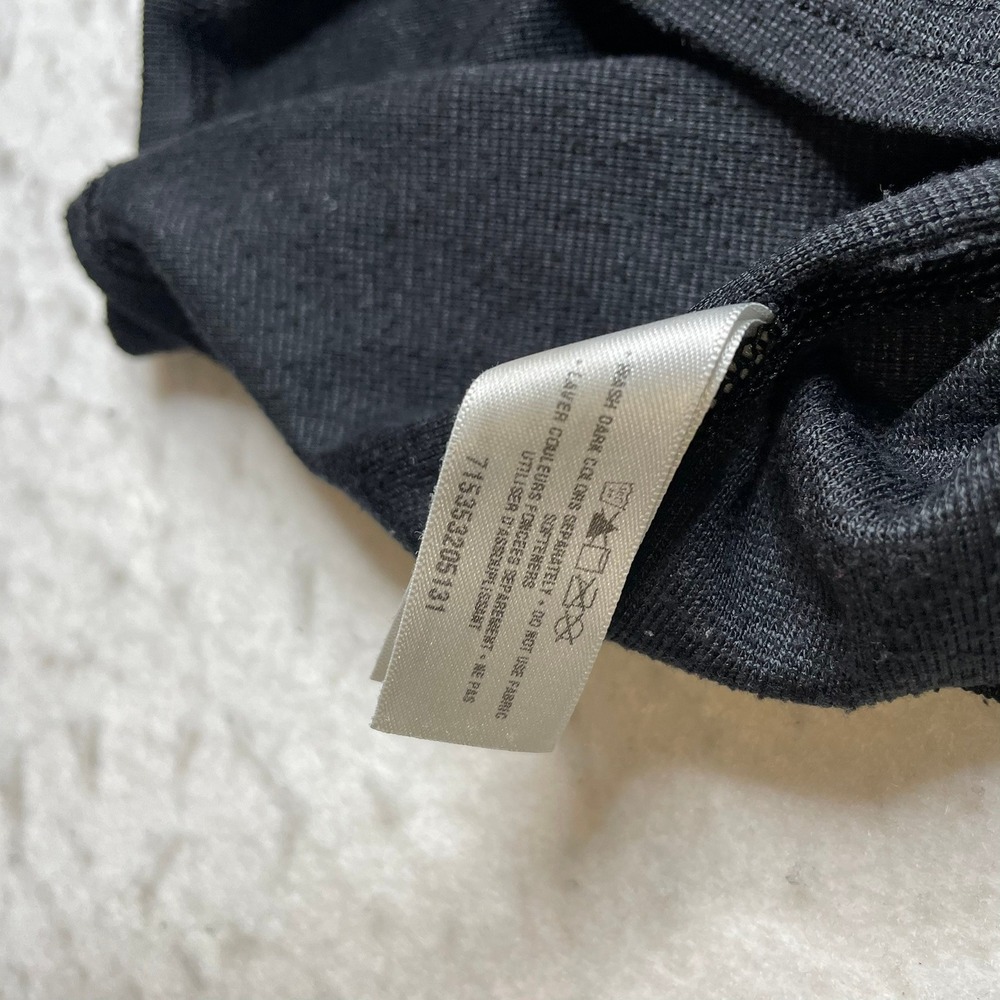 Vintage Patagonia Long Sleeve Thermal Base Layer Shirt Black Mens‎ M Made in USA - Picture 8 of 8